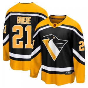 Breakaway Fanatics Branded Youth Michel Briere Black Special Edition 2.0 Jersey - NHL Pittsburgh Penguins