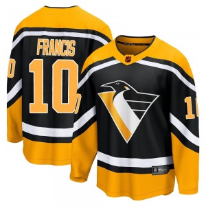 Breakaway Fanatics Branded Youth Ron Francis Black Special Edition 2.0 Jersey - NHL Pittsburgh Penguins