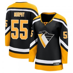 Breakaway Fanatics Branded Women's Larry Murphy Black Special Edition 2.0 Jersey - NHL Pittsburgh Penguins