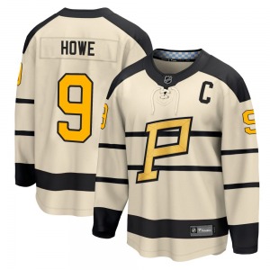 Breakaway Fanatics Branded Adult Tanner Howe Cream 2023 Winter Classic Jersey - NHL Pittsburgh Penguins