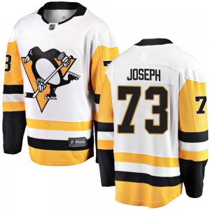 Breakaway Fanatics Branded Youth P.O Joseph White Away Jersey - NHL Pittsburgh Penguins