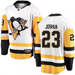 Breakaway Fanatics Branded Youth Jagger Joshua White Away Jersey - NHL Pittsburgh Penguins