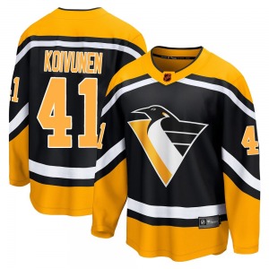 Breakaway Fanatics Branded Adult Ville Koivunen Black Special Edition 2.0 Jersey - NHL Pittsburgh Penguins