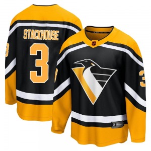 Breakaway Fanatics Branded Adult Ron Stackhouse Black Special Edition 2.0 Jersey - NHL Pittsburgh Penguins