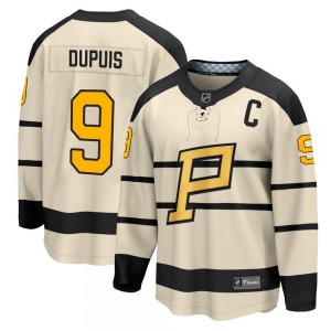 Fanatics Branded Youth Pascal Dupuis Cream 2023 Winter Classic Jersey - NHL Pittsburgh Penguins
