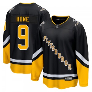 Premier Fanatics Branded Adult Tanner Howe Black 2021/22 Alternate Breakaway Player Jersey - NHL Pittsburgh Penguins