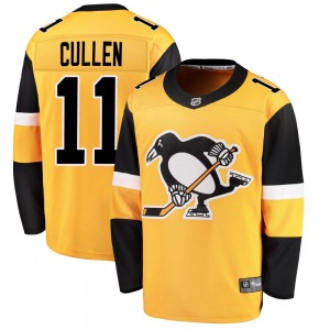 Breakaway Fanatics Branded Youth John Cullen Gold Alternate Jersey - NHL Pittsburgh Penguins