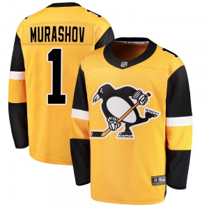 Breakaway Fanatics Branded Youth Sergei Murashov Gold Alternate Jersey - NHL Pittsburgh Penguins