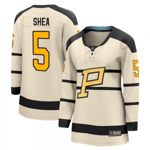 Fanatics Branded Women's Ryan Shea Cream 2023 Winter Classic Jersey - NHL Pittsburgh Penguins