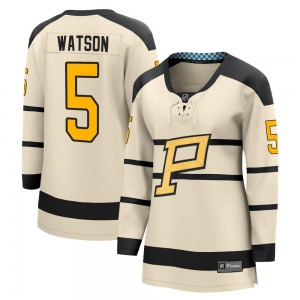 Fanatics Branded Women's Bryan Watson Cream 2023 Winter Classic Jersey - NHL Pittsburgh Penguins