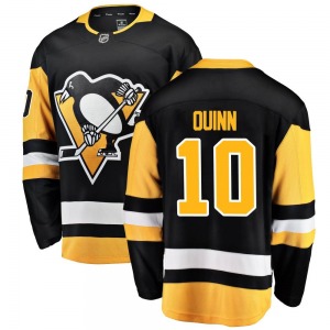 Breakaway Fanatics Branded Youth Dan Quinn Black Home Jersey - NHL Pittsburgh Penguins