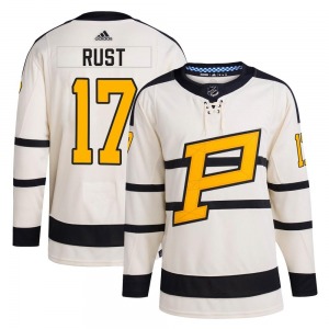 Authentic Adidas Youth Bryan Rust Cream 2023 Winter Classic Jersey - NHL Pittsburgh Penguins