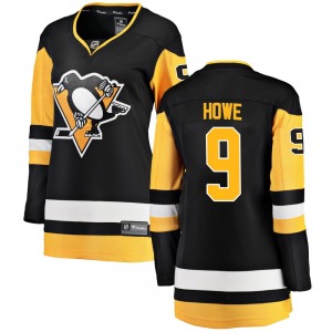 Breakaway Fanatics Branded Women's Tanner Howe Black Home Jersey - NHL Pittsburgh Penguins