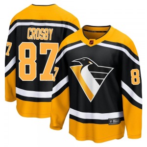 Breakaway Fanatics Branded Youth Sidney Crosby Black Special Edition 2.0 Jersey - NHL Pittsburgh Penguins