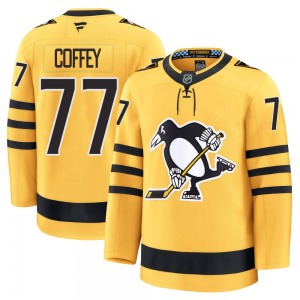 Premium Fanatics Youth Paul Coffey Gold Alternate 2025 Jersey - NHL Pittsburgh Penguins