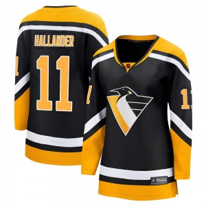 Breakaway Fanatics Branded Women's Filip Hallander Black Special Edition 2.0 Jersey - NHL Pittsburgh Penguins