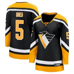 Breakaway Fanatics Branded Women's Ryan Shea Black Special Edition 2.0 Jersey - NHL Pittsburgh Penguins