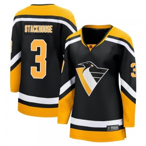 Breakaway Fanatics Branded Women's Ron Stackhouse Black Special Edition 2.0 Jersey - NHL Pittsburgh Penguins