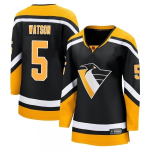 Breakaway Fanatics Branded Women's Bryan Watson Black Special Edition 2.0 Jersey - NHL Pittsburgh Penguins