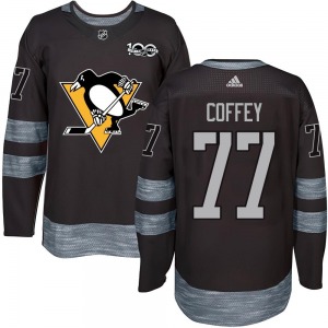 Authentic Youth Paul Coffey Black 1917-2017 100th Anniversary Jersey - NHL Pittsburgh Penguins