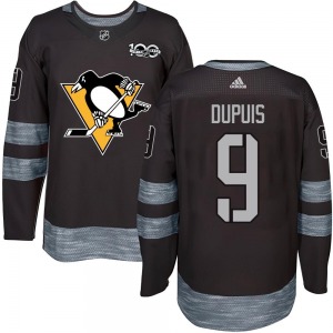 Authentic Youth Pascal Dupuis Black 1917-2017 100th Anniversary Jersey - NHL Pittsburgh Penguins